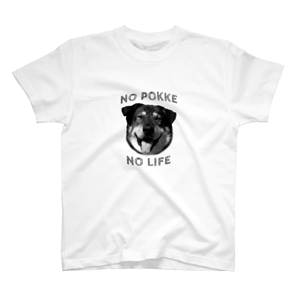 noponipoのNO POKKE NO LIFE スタンダードTシャツ