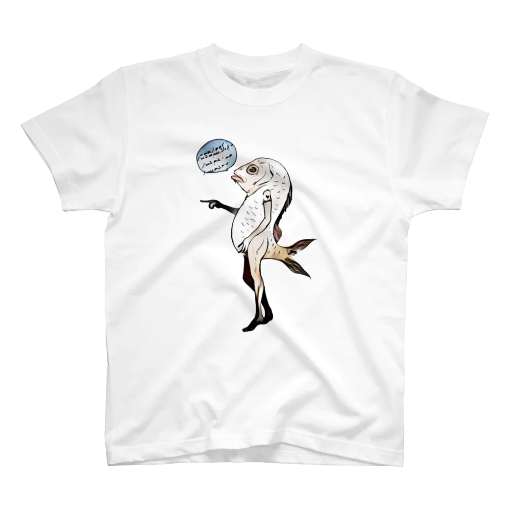 ANITEMP の魚人間 Regular Fit T-Shirt