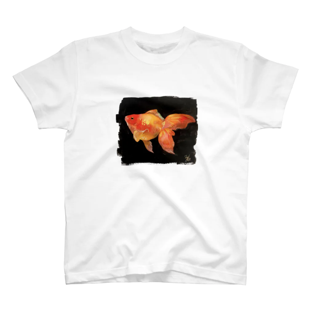 odds&endsの絵の具で描いた金魚 Regular Fit T-Shirt