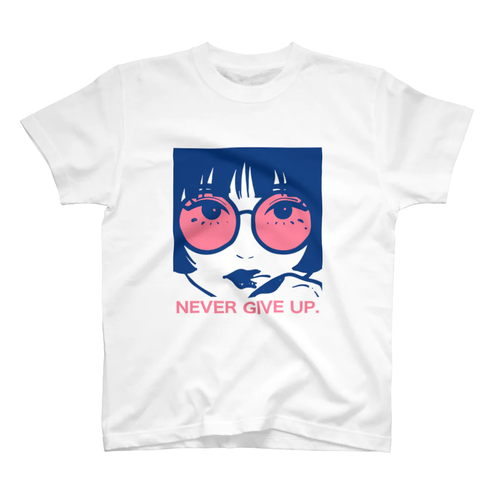 ONEGOのNever give up. 2(前面ver) Regular Fit T-Shirt