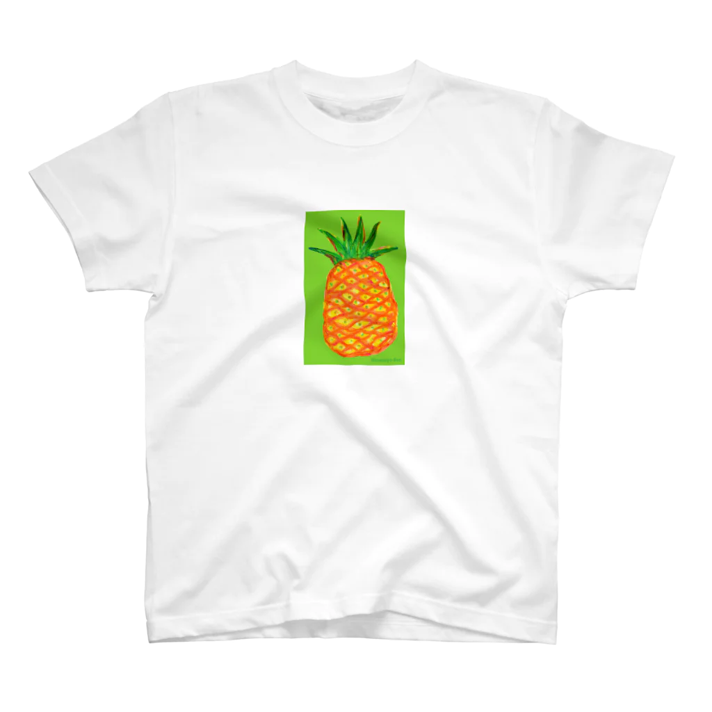 ひなたいようさんのパイナップル🍍 スタンダードTシャツ