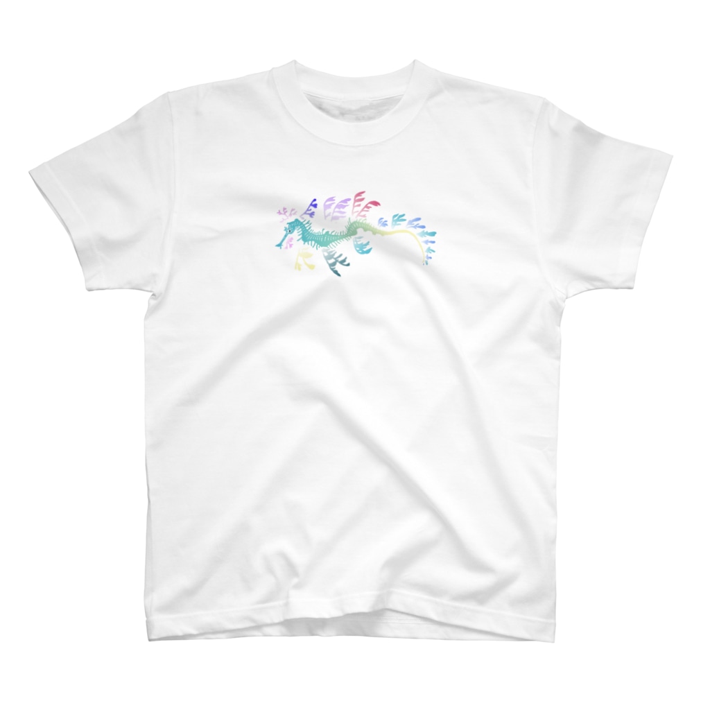 栗坊屋のリーフィーシードラゴン　カラフル Regular Fit T-Shirt