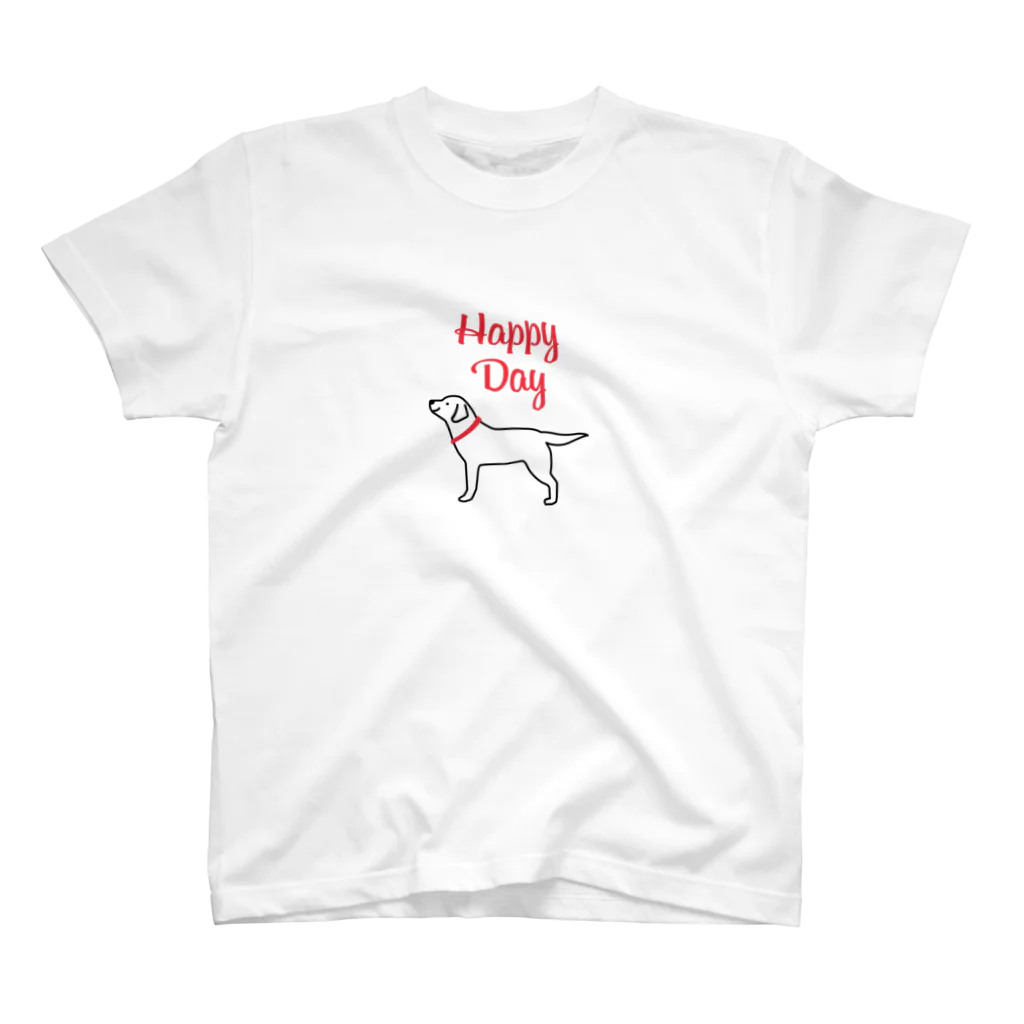 satitama屋のHappy day！ Regular Fit T-Shirt