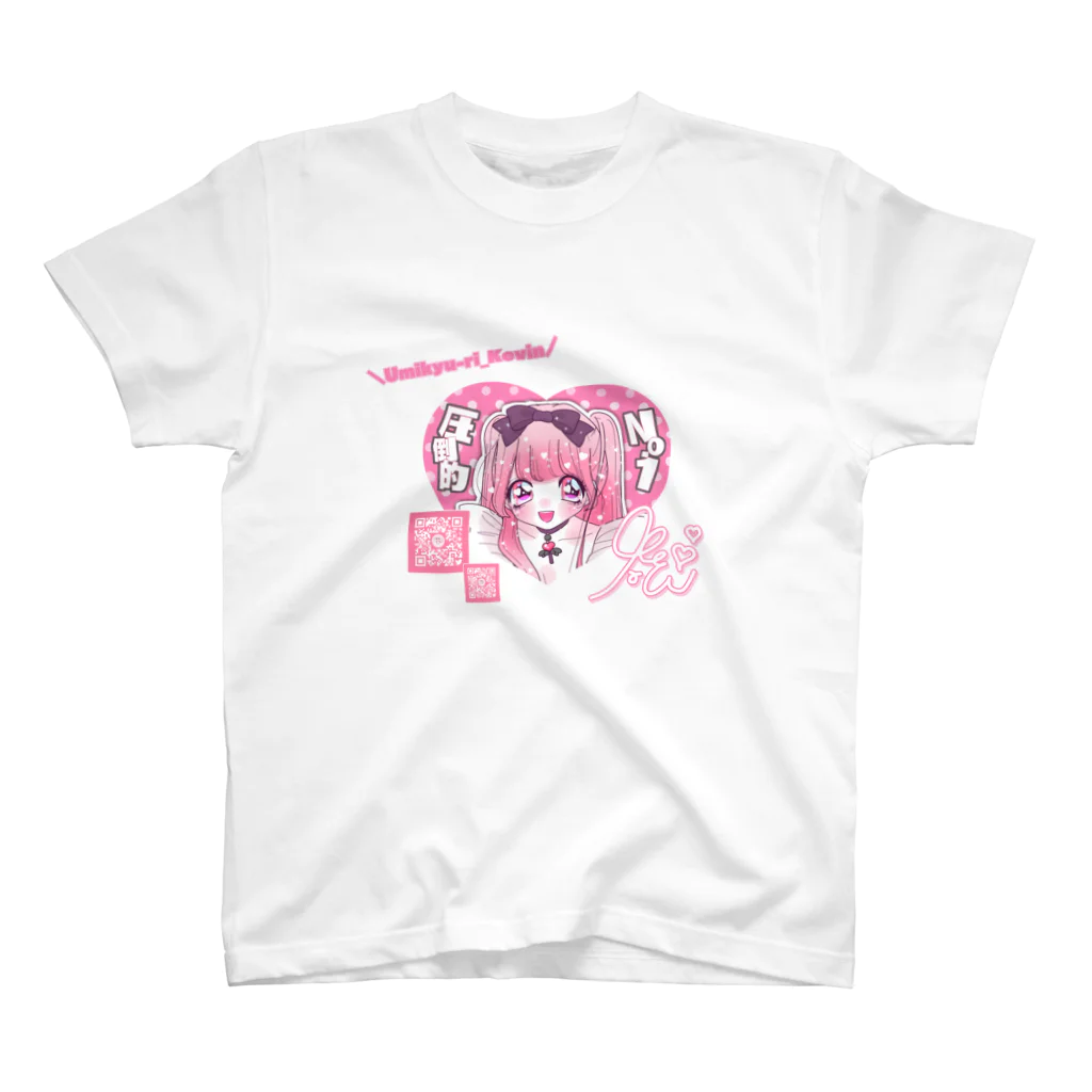 milky♡melodyのメイドちゃんけびん🎀 スタンダードTシャツ