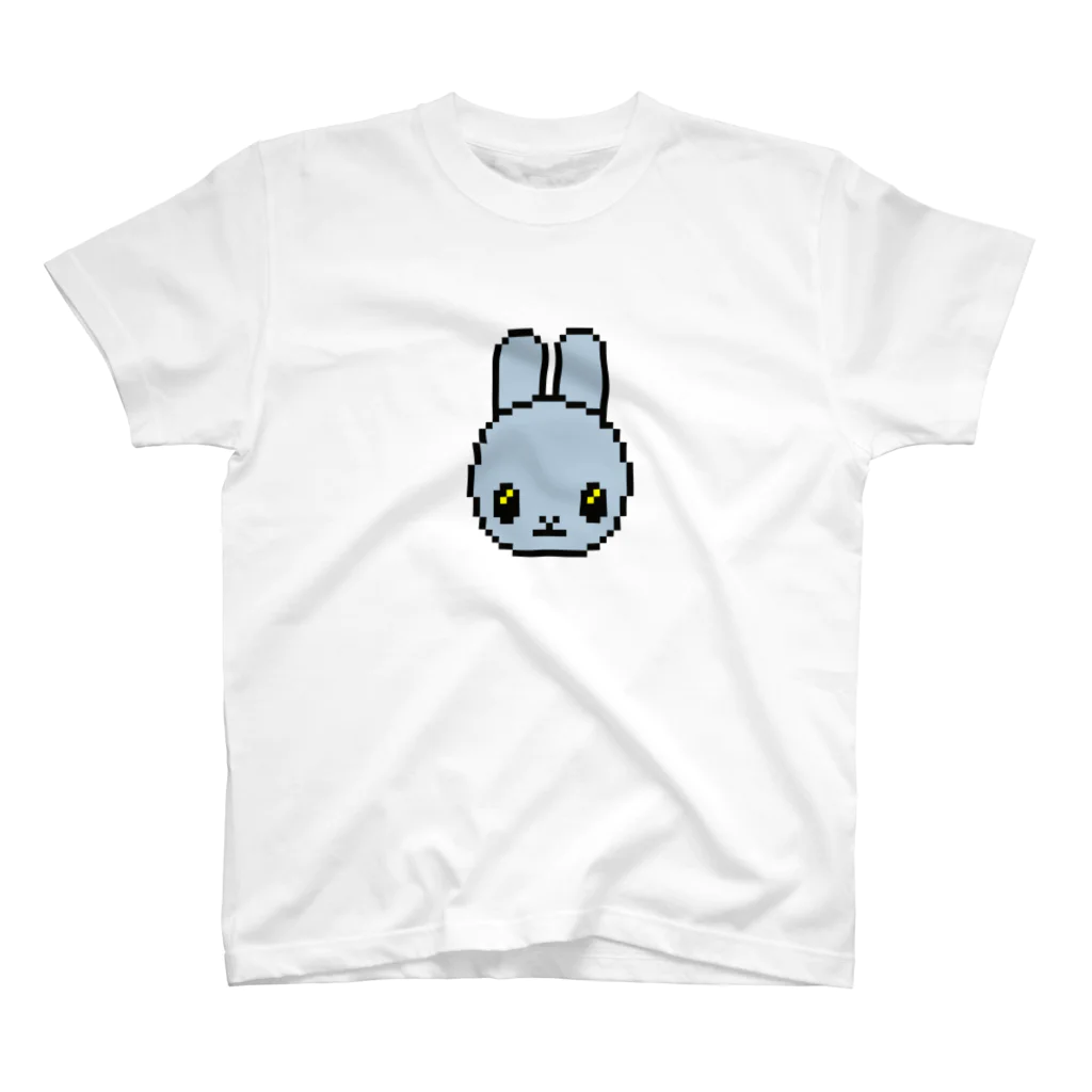 ぽんぽんのうさぎ　かわいい スタンダードTシャツ