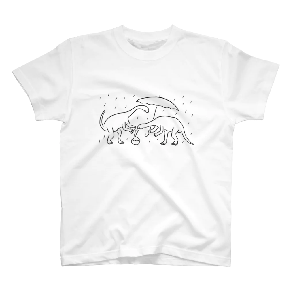 iyoriの恐竜家族 スタンダードTシャツ