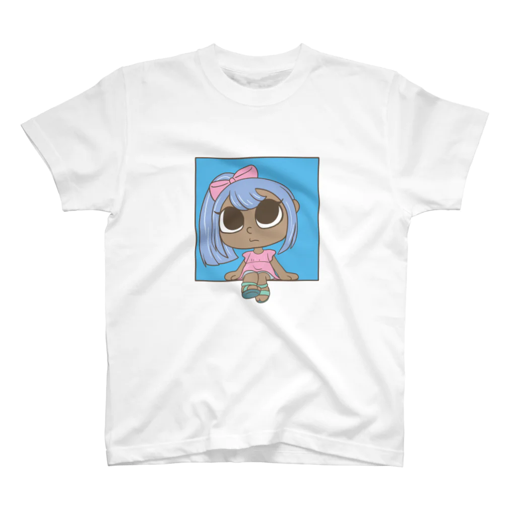 SERINAのお座りサイドテールちゃん スタンダードTシャツ