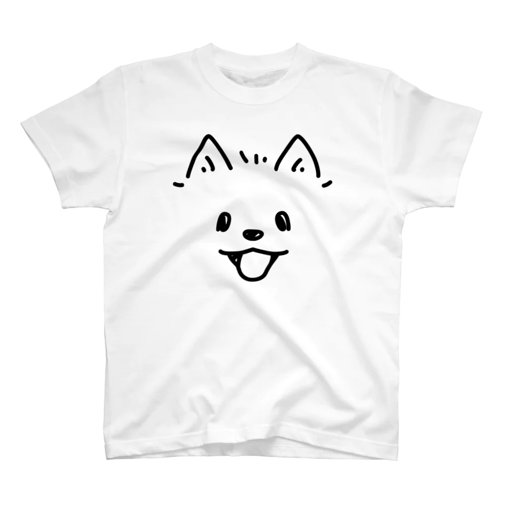 イラスト MONYAAT のPOMEぶ EX 近すぎるポメラニアン01 Regular Fit T-Shirt