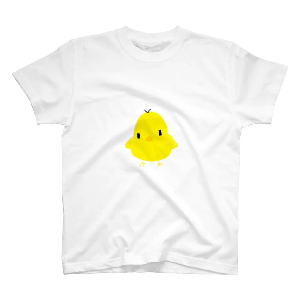 ひよこ(=たまご=にくきゅう)のひよこ スタンダードTシャツ