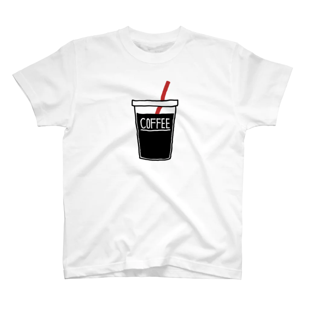 plum.jpのICE COFFEE(red) スタンダードTシャツ