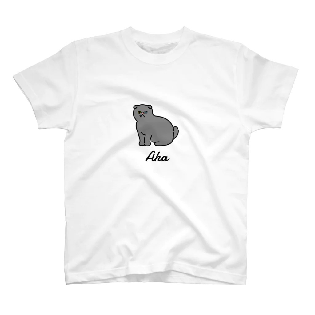 こむぎちゃんのAha Regular Fit T-Shirt