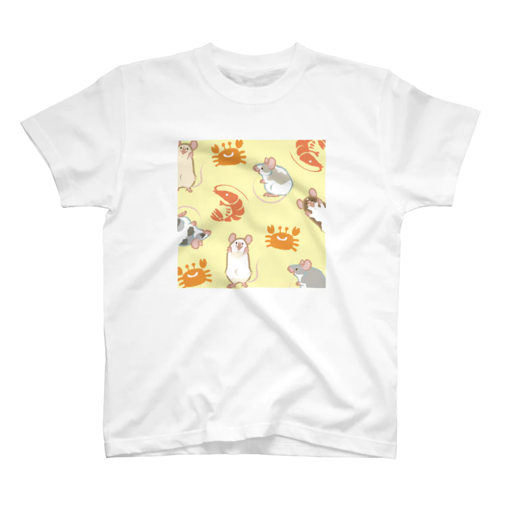 utatane_akiraのマウスからの贈り物🎁 Regular Fit T-Shirt