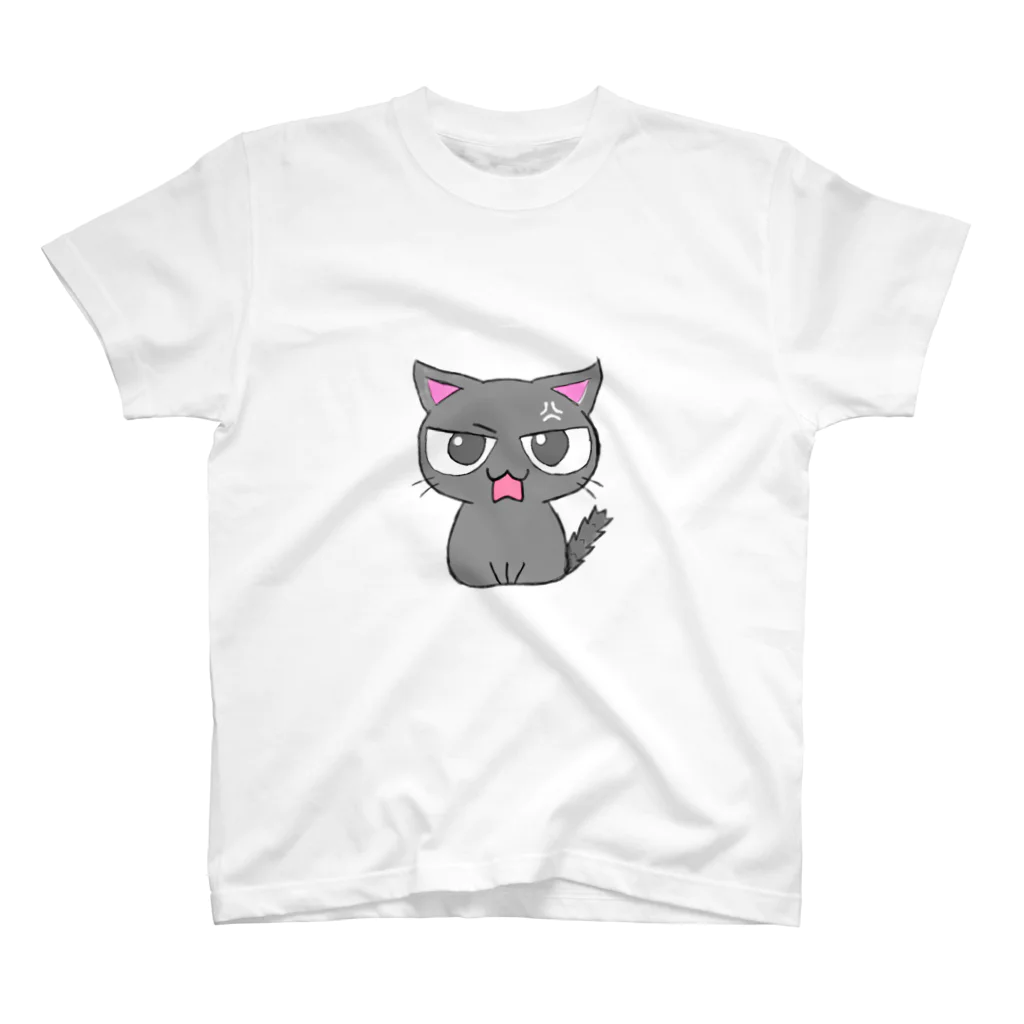 のんのんの黒猫ちゃん スタンダードTシャツ