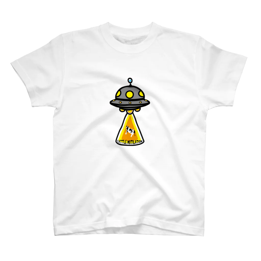 CɐkeccooのUFO★キャトルミューティレーション Regular Fit T-Shirt