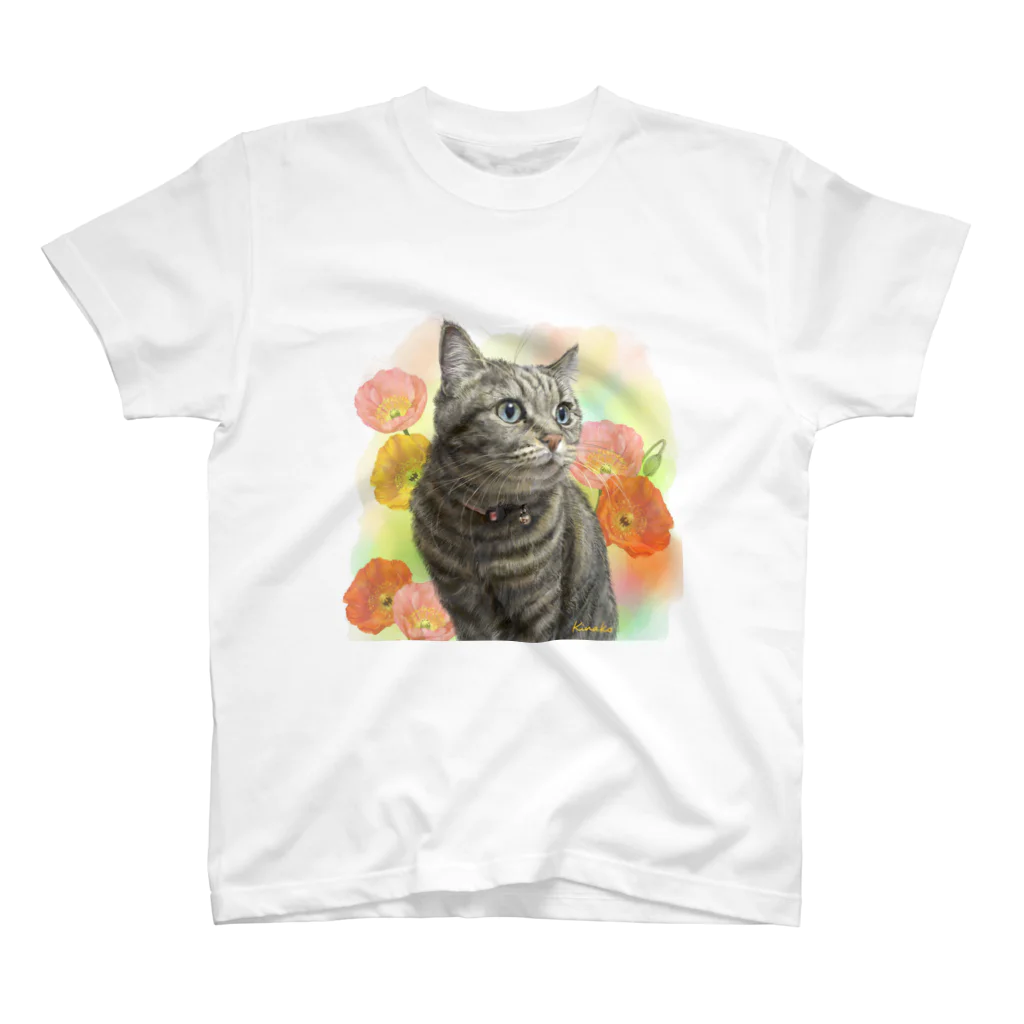 きなこのきじ猫さくらちゃん Regular Fit T-Shirt