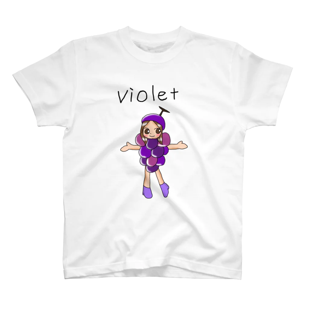 みじんこリュンヌのお店のパーフェクトなvioletシャツ Regular Fit T-Shirt