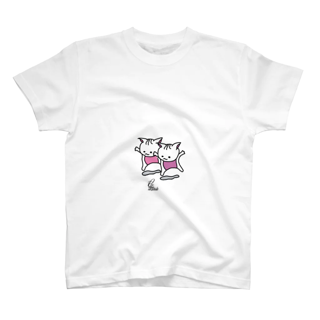 こねこねこのこねこねたい スタンダードTシャツ