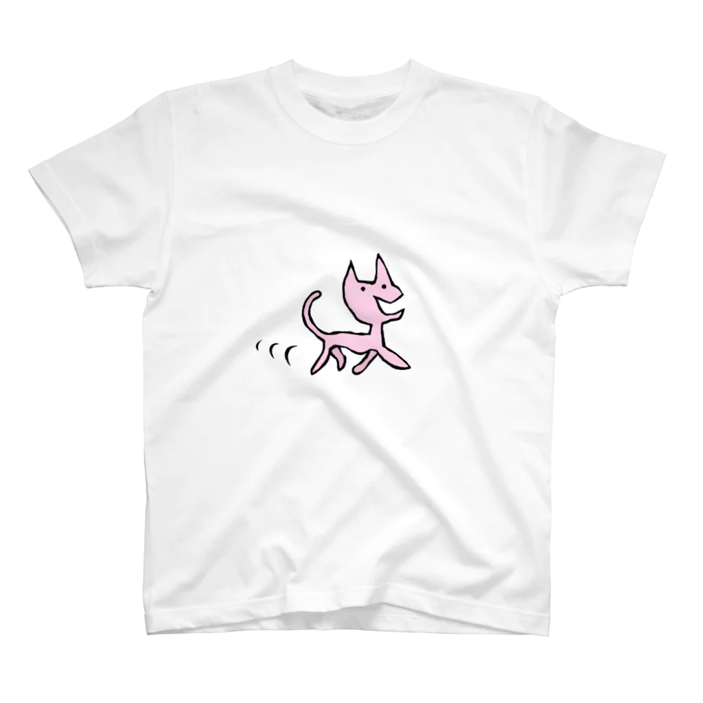 ganagonaのほにゃねこ_001 スタンダードTシャツ