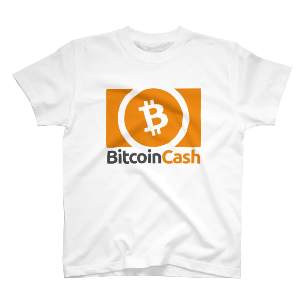 bitcoinersの【B】ビットコインキャッシュシンボル スタンダードTシャツ