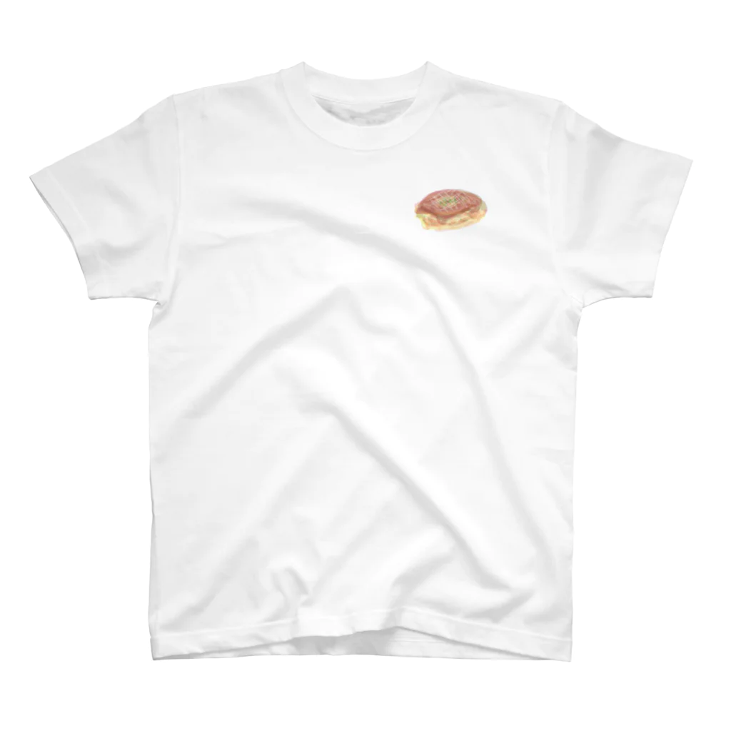 もぐもぐかんぱにー。のはふはふのお好み焼き Regular Fit T-Shirt