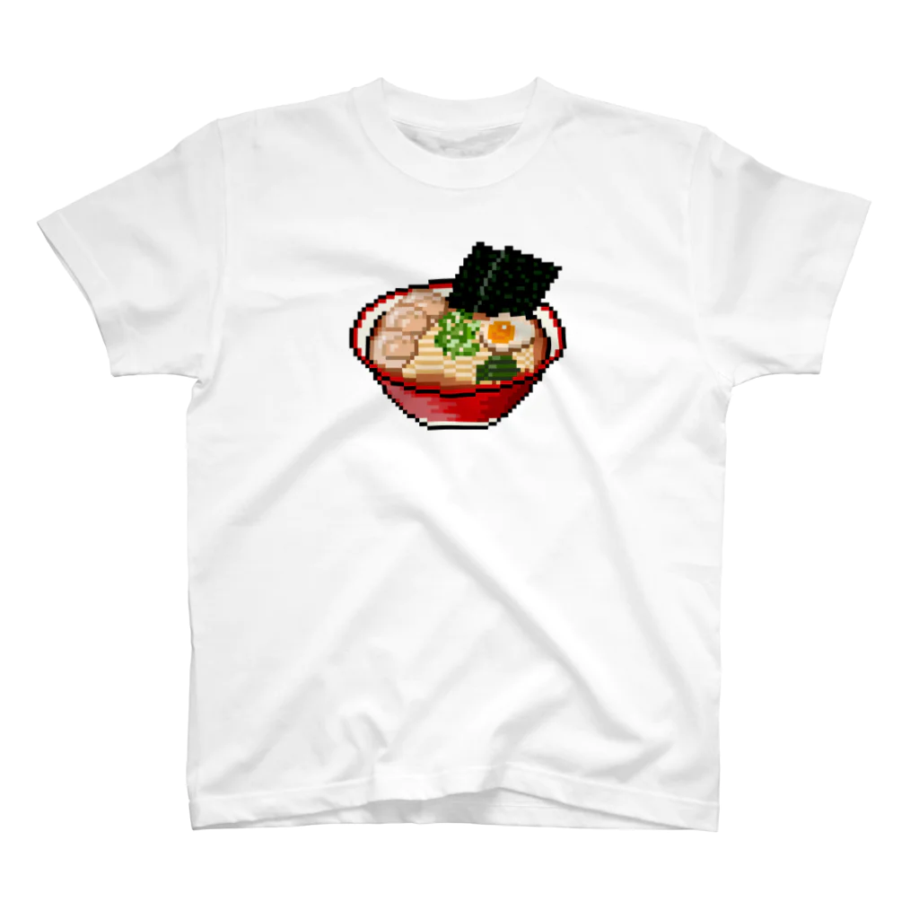 moguのラーメン【ドット】 スタンダードTシャツ