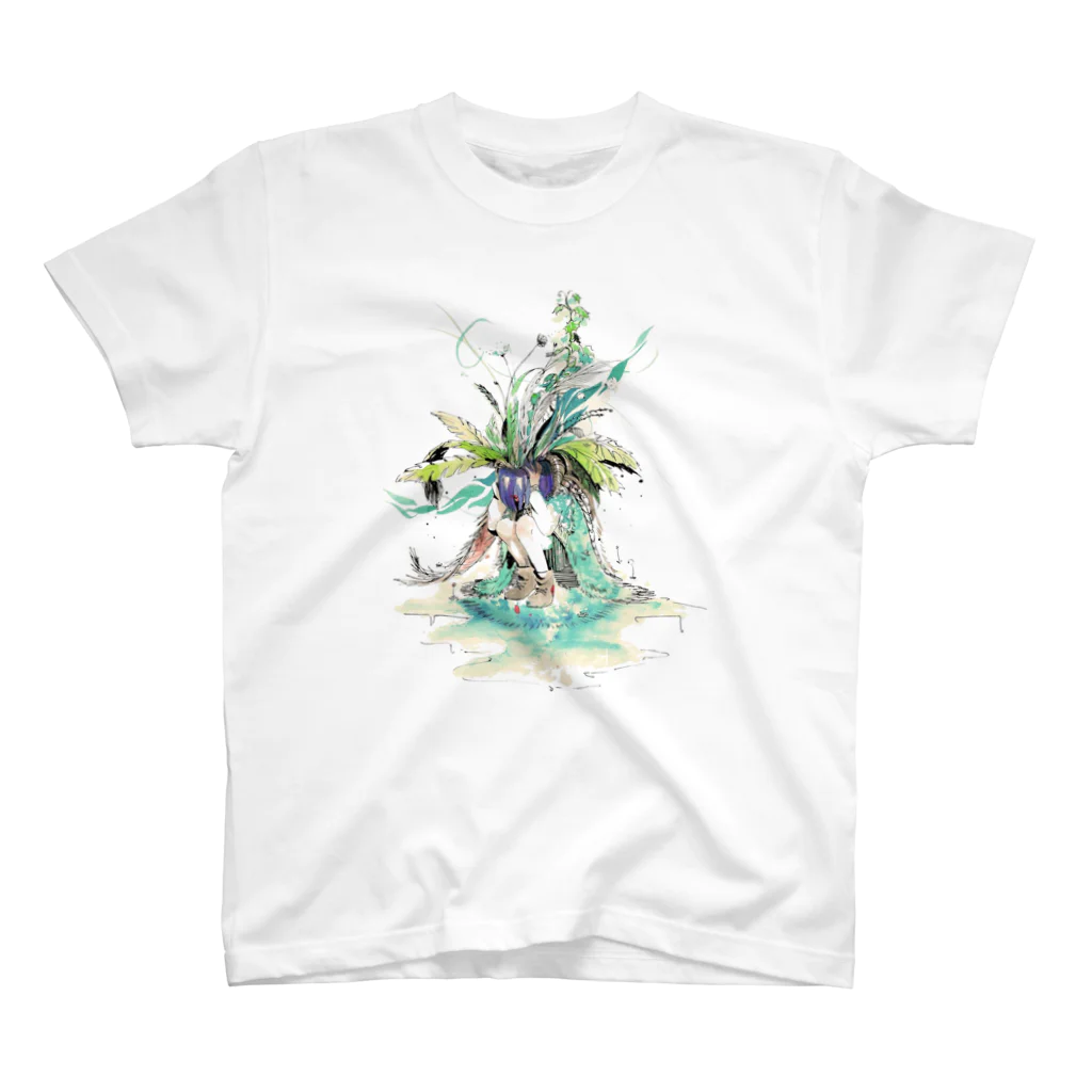 HoneyBeeの芽吹き Regular Fit T-Shirt