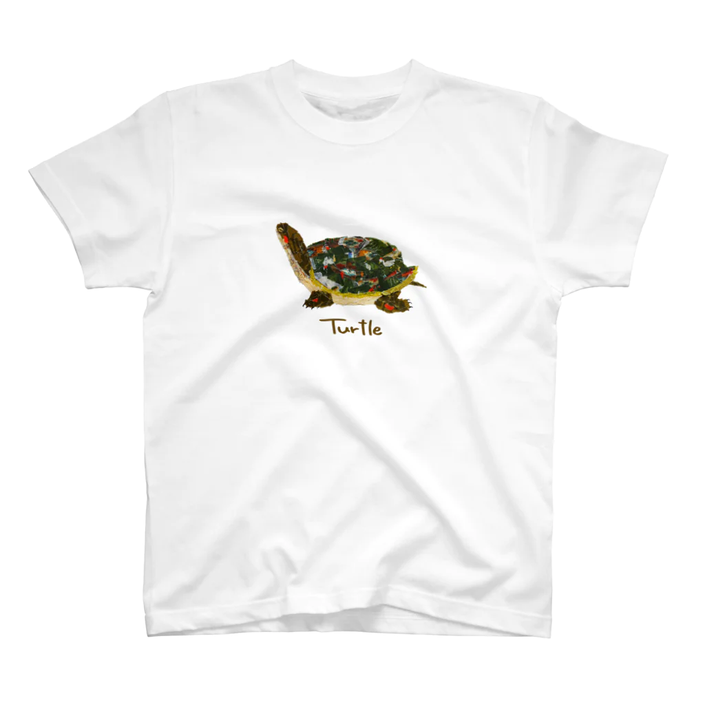 えばまのpetapeTurtle スタンダードTシャツ