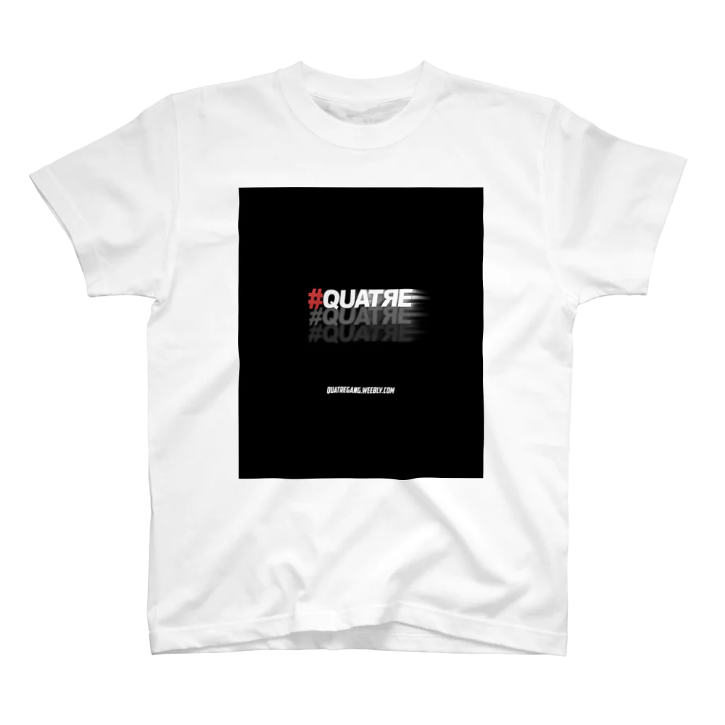 QUATREの#QUATRE Regular Fit T-Shirt