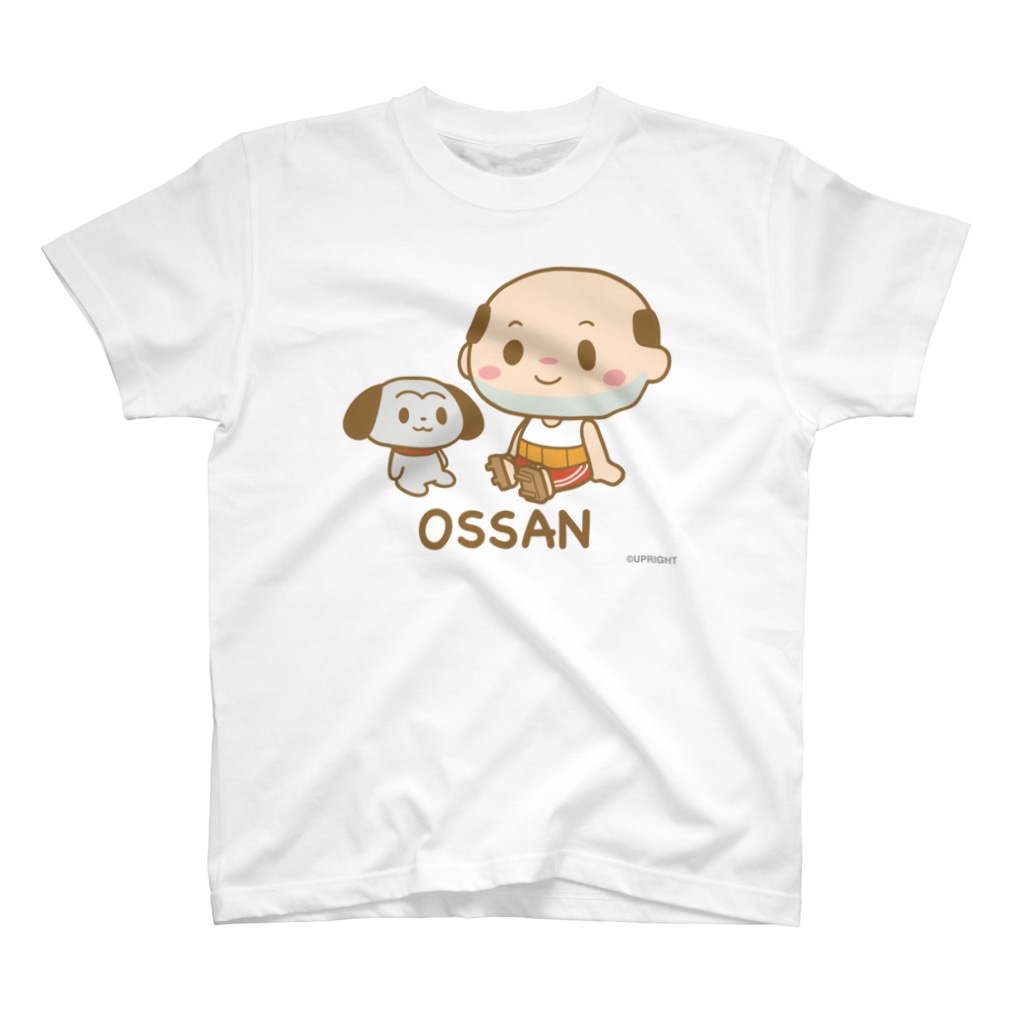 ちっちゃいおっさん かわいいver ちっちゃいおっさんオフィシャルショップ Ossan のスタンダードtシャツ通販 Suzuri スズリ