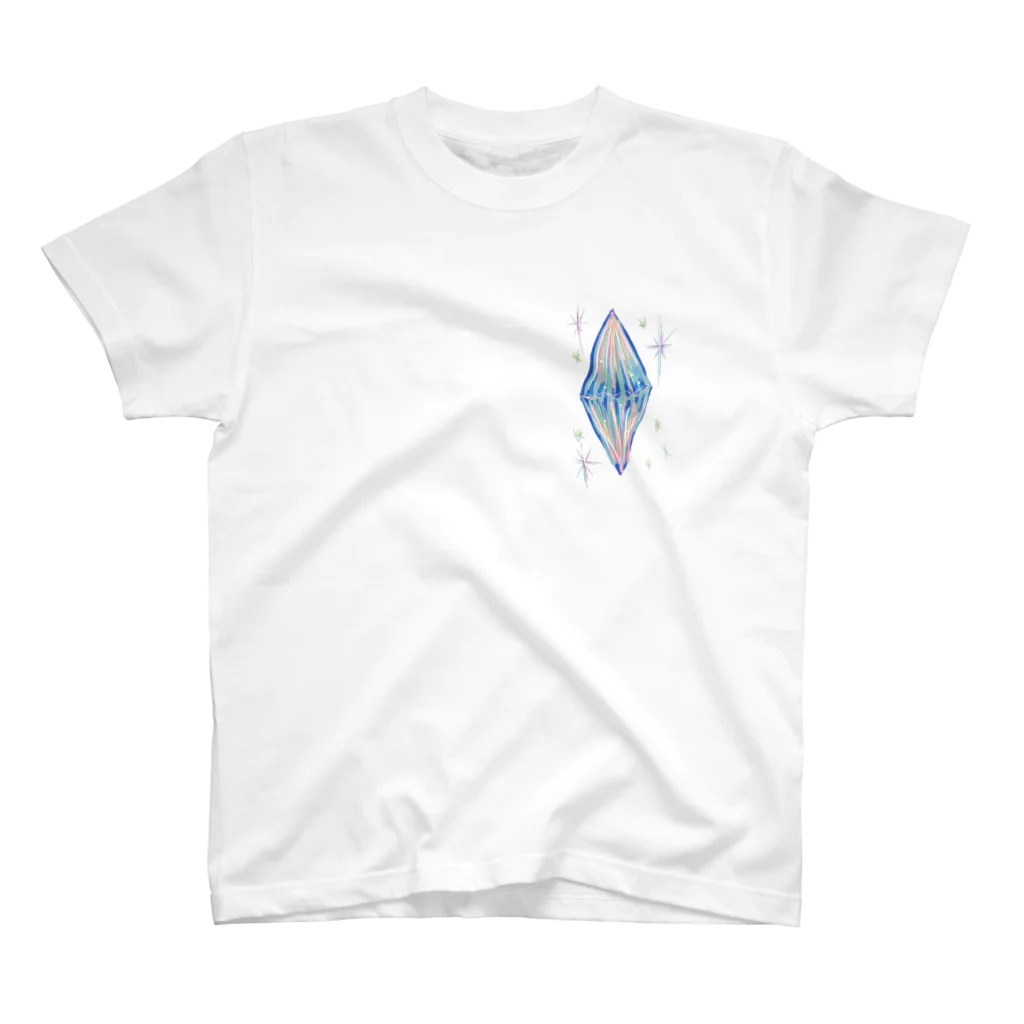 Dosumiのプリズム水晶 Regular Fit T-Shirt