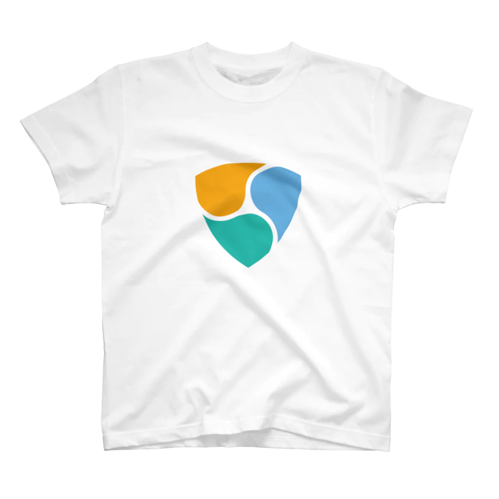 暗号資産と食べ物の仮想通貨　NEM　ネム スタンダードTシャツ