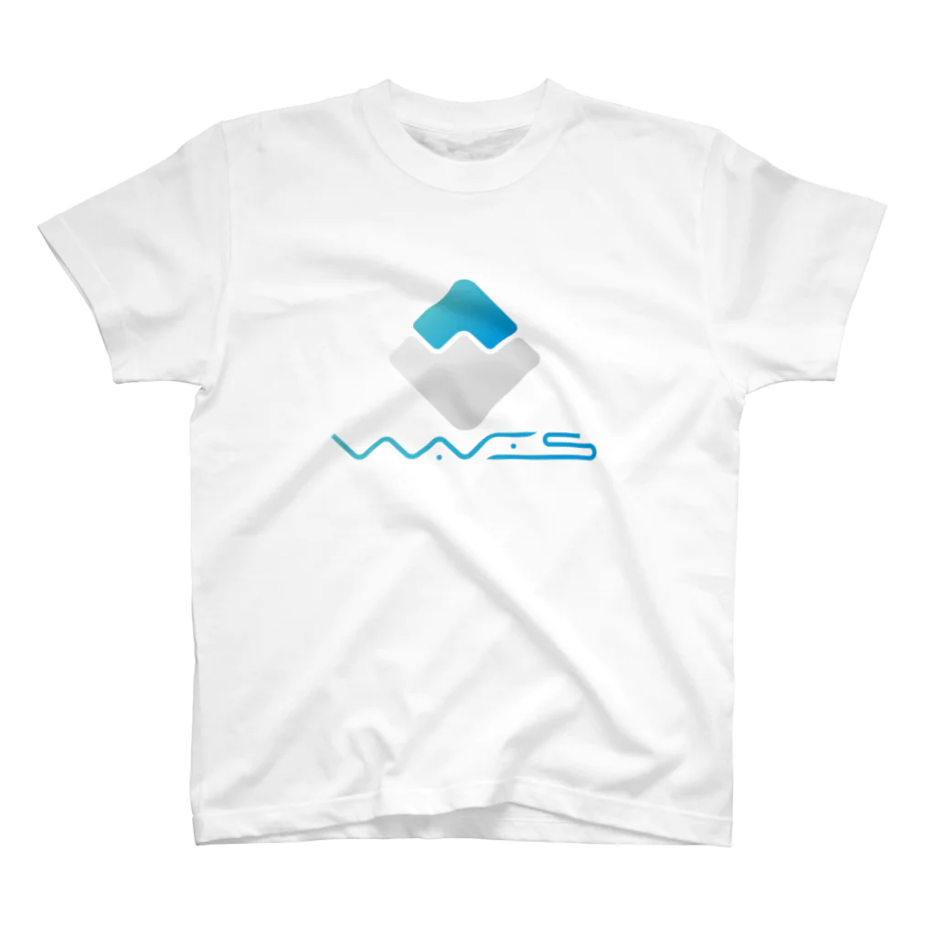 暗号資産と食べ物の仮想通貨　Waves スタンダードTシャツ