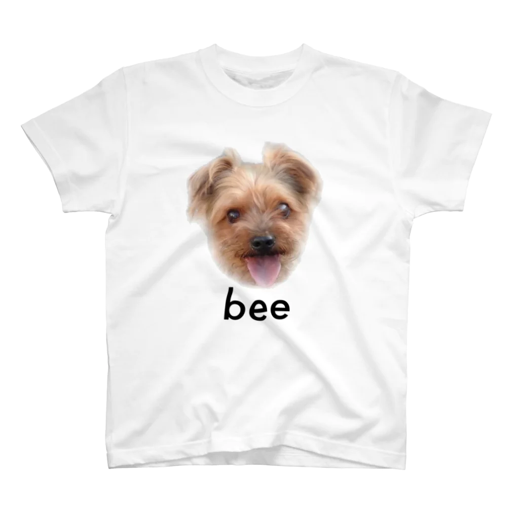 beautiful_beeのニッコリびーすけ スタンダードTシャツ