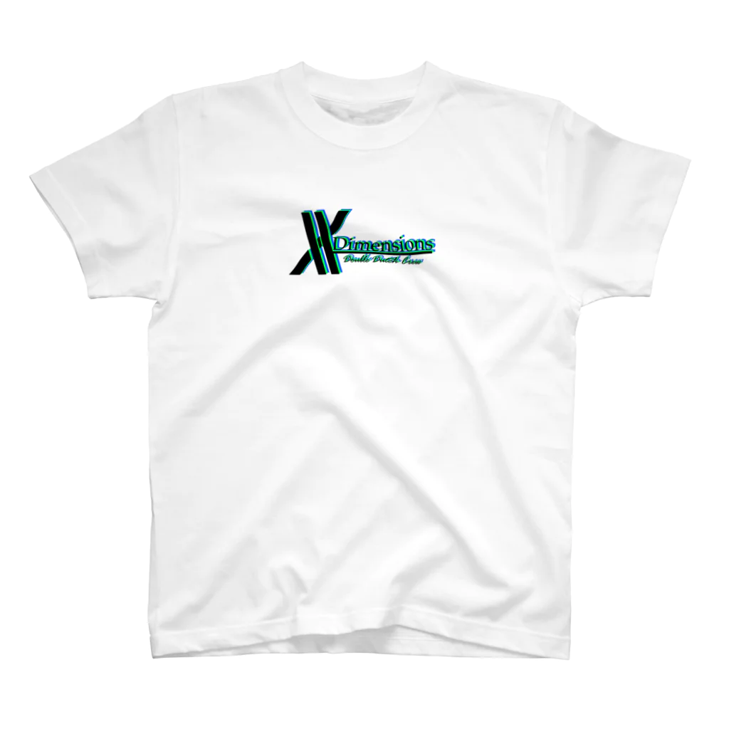 X-Dimensions team goodsのlogo arrange3 スタンダードTシャツ