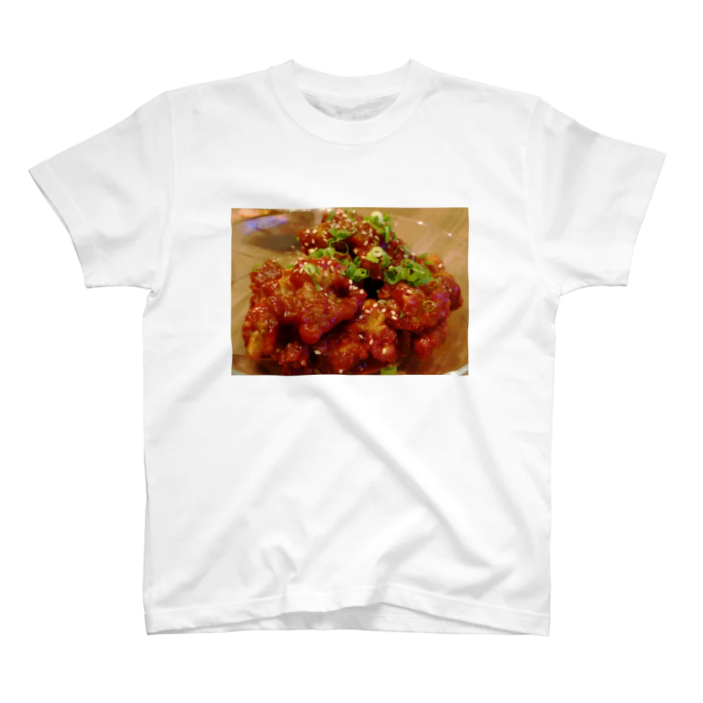 暗号資産と食べ物のヤンニョムチキン２ スタンダードTシャツ