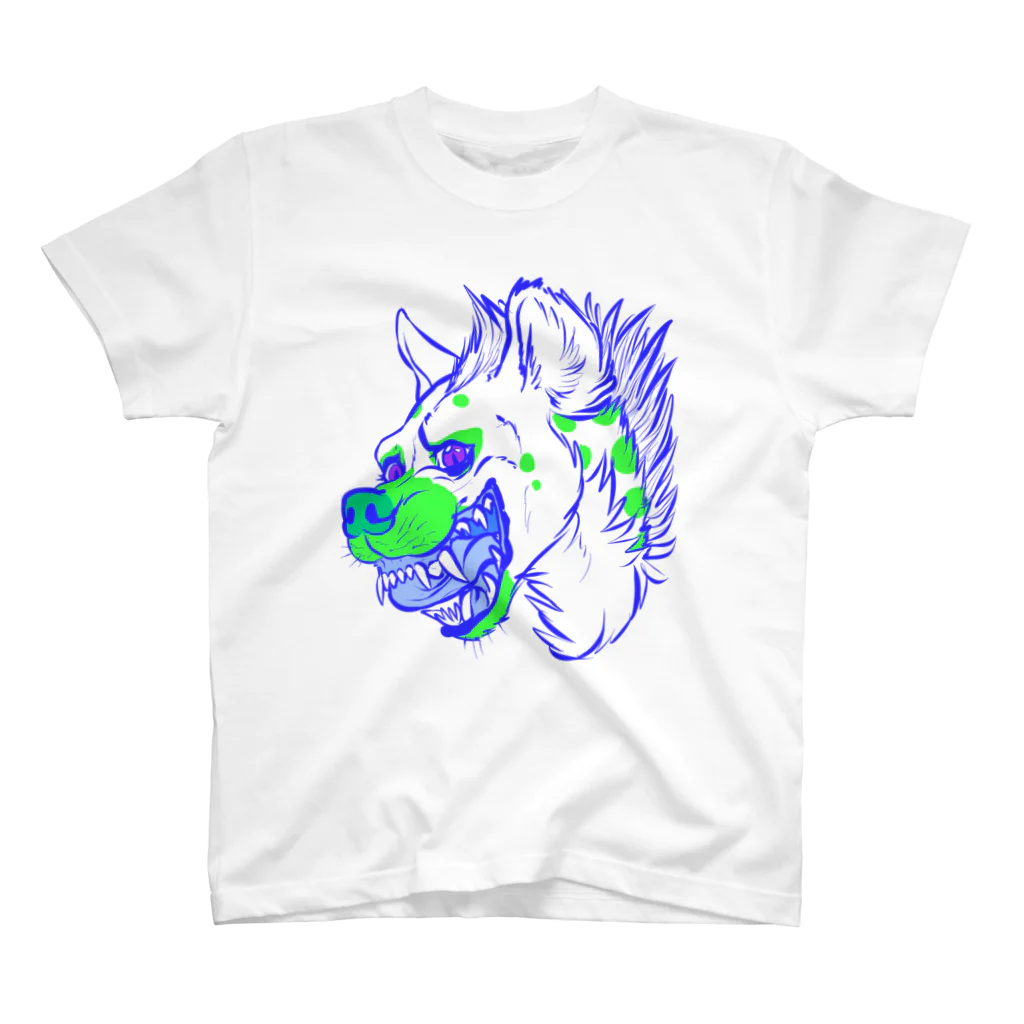 はやゆーのblue green Hyena スタンダードTシャツ