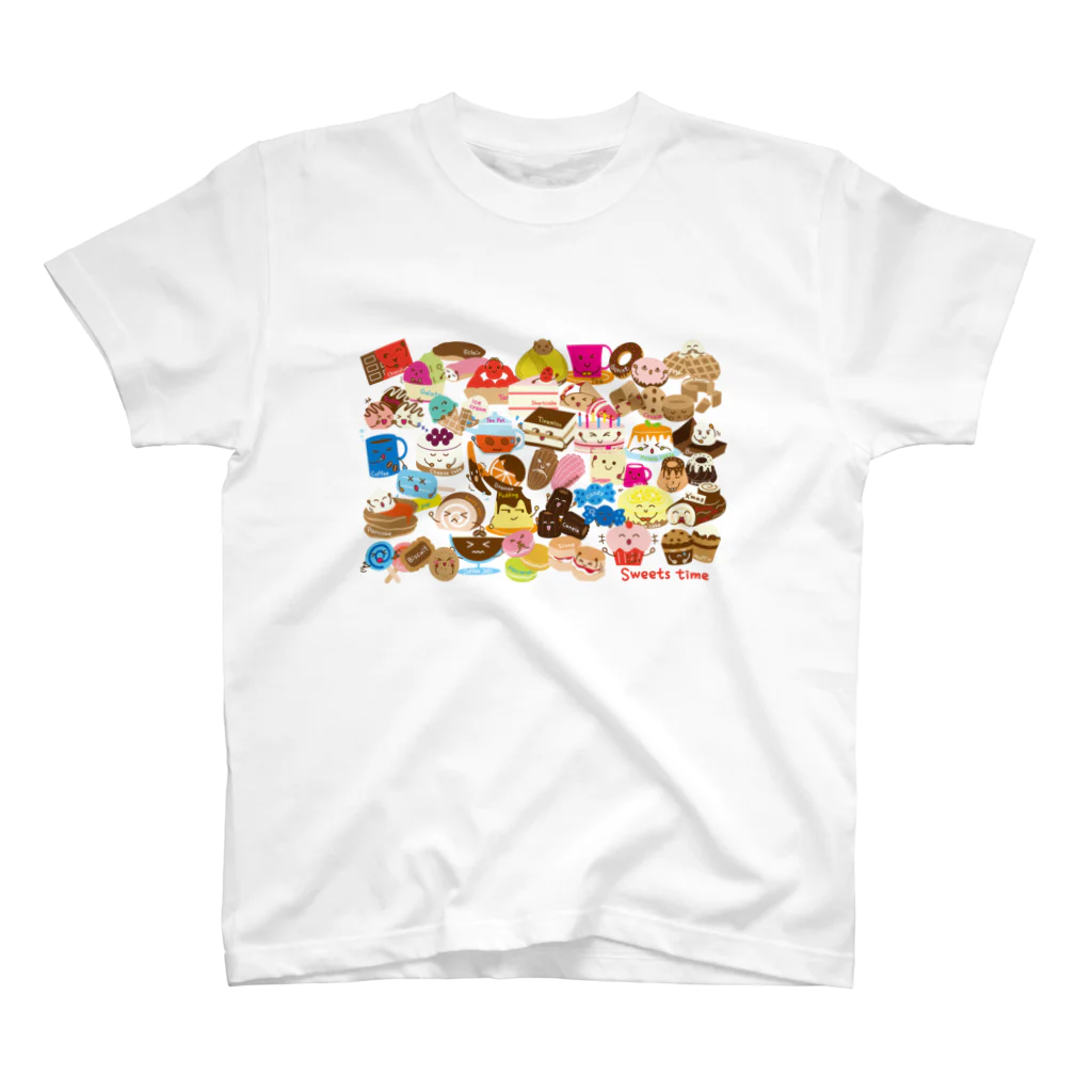 フォーヴァのスイーツタイム－ALL－sweets time－スイーツタイム－ スタンダードTシャツ