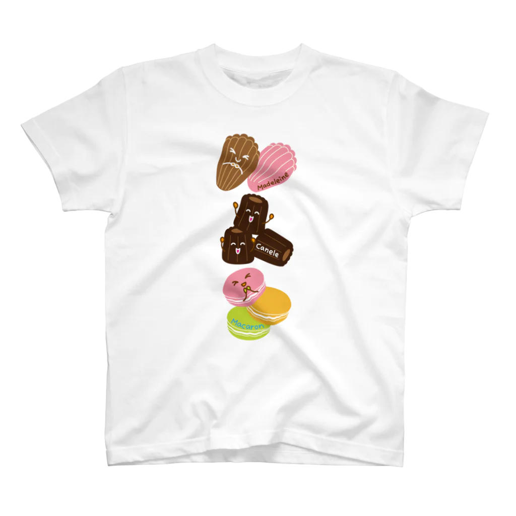 フォーヴァのスイーツタイム－マドレーヌ・カヌレ・マカロン－sweets time－スイーツタイム－ Regular Fit T-Shirt