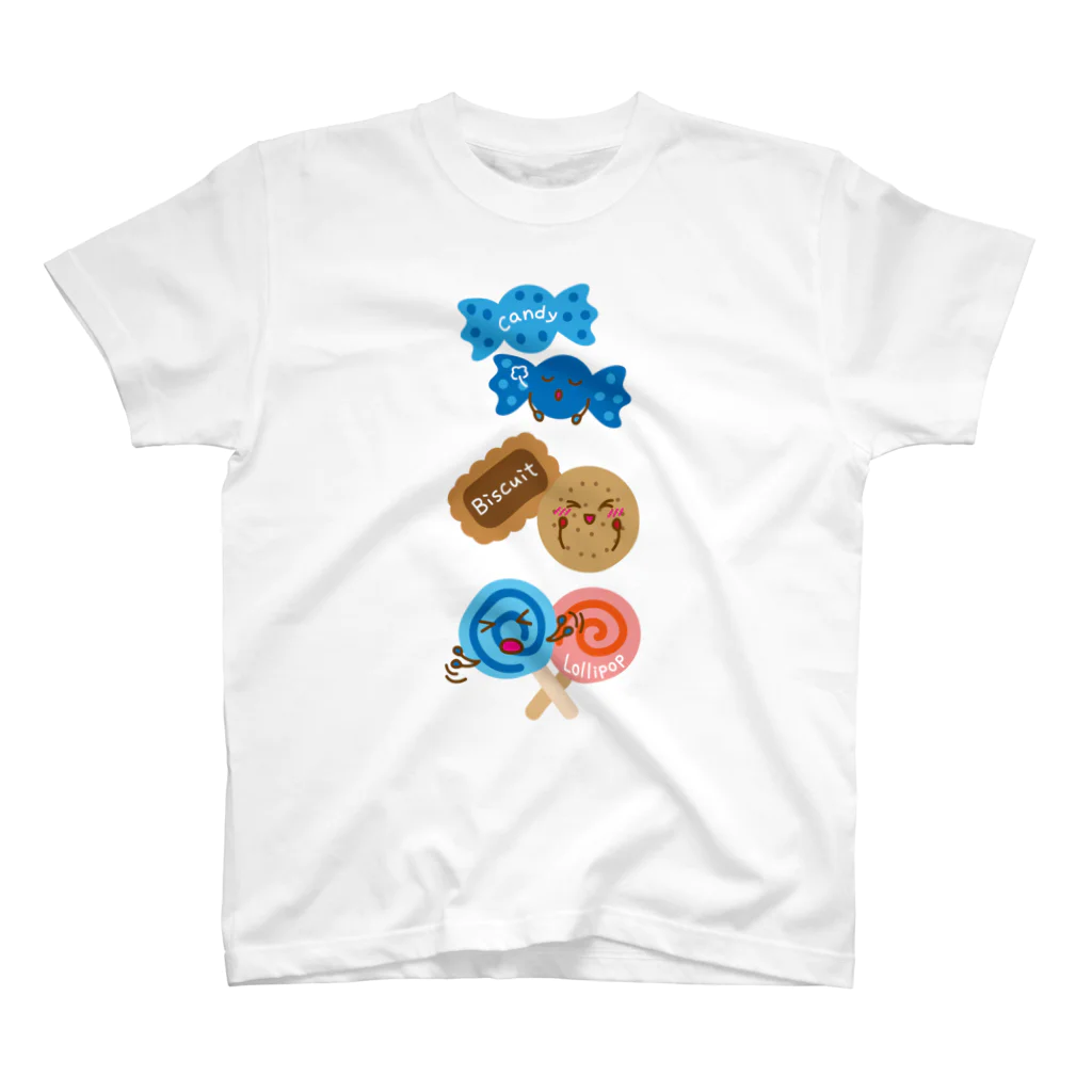 フォーヴァのスイーツタイム－キャンディ・ビスケット・ロリポップ－sweets time－スイーツタイム－ スタンダードTシャツ