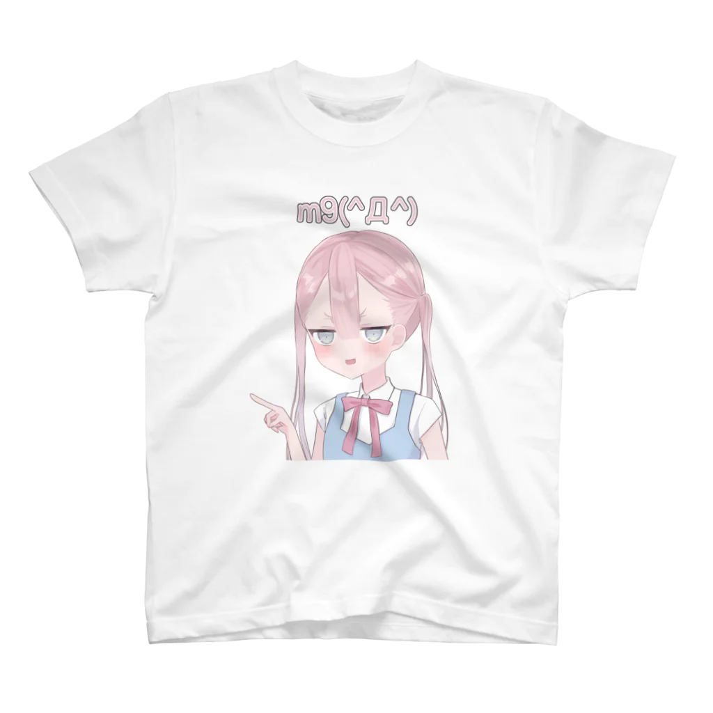 _nuのm9(^Д^) スタンダードTシャツ