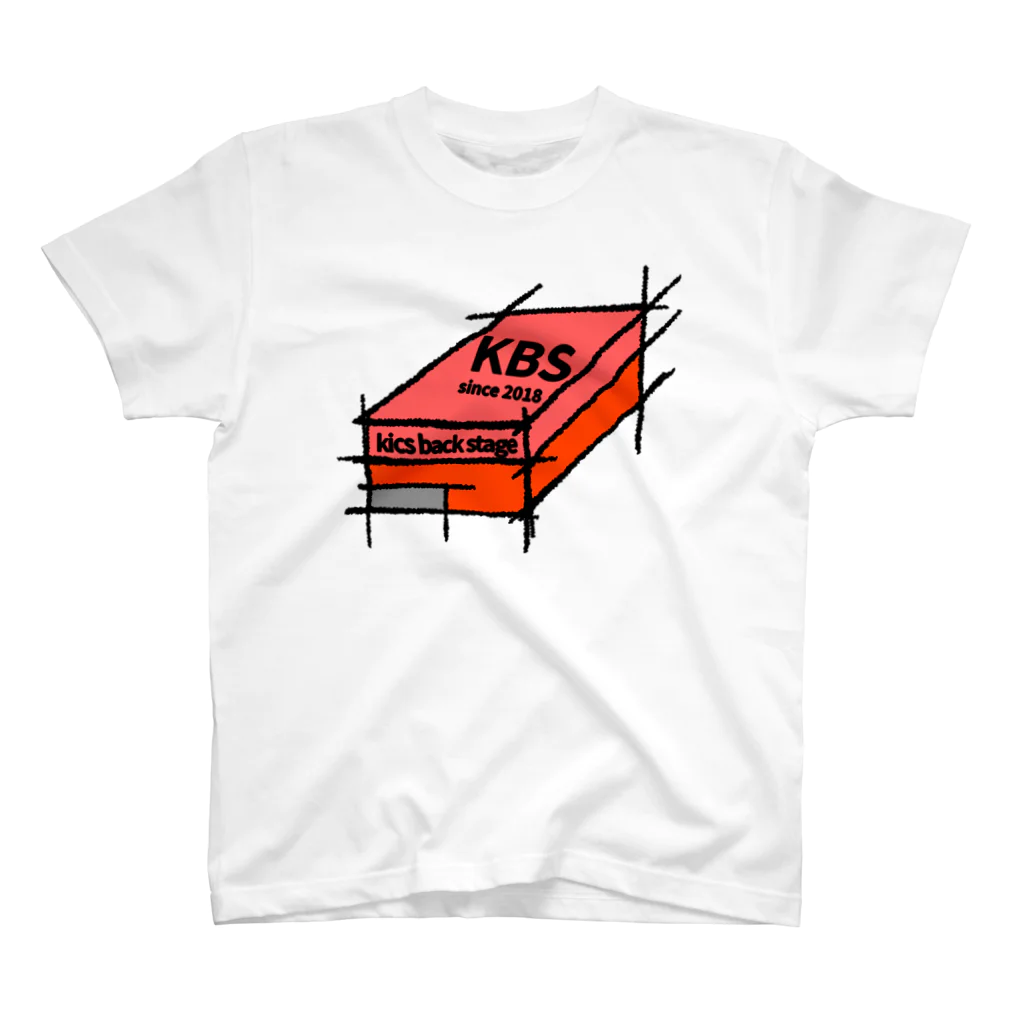 kicsbackstageのKBS shoe box tee Regular Fit T-Shirt