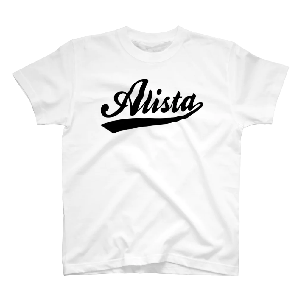 AliviostaのAlista アメカジ ベースボールロゴスポーツ チーム ダンス スタンダードTシャツ