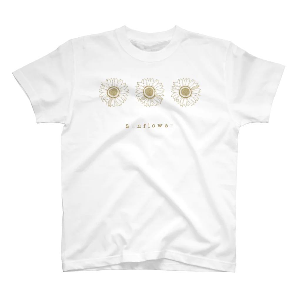 tournesol by macoのsunflower  Regular Fit T-Shirt