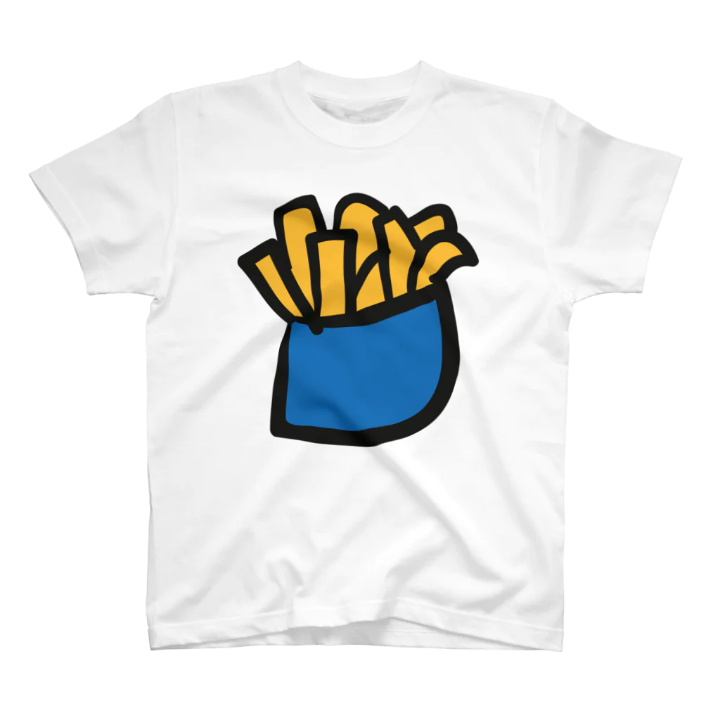 ぽっぷんすたんぷ -POP’N STAMP-のフライドポテトのSサイズ スタンダードTシャツ