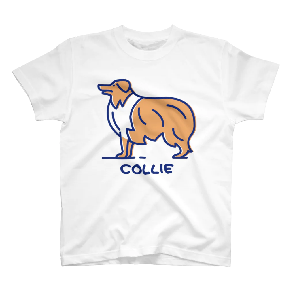 ぽっぷんすたんぷ -POP’N STAMP-のコリー・COLLIE スタンダードTシャツ