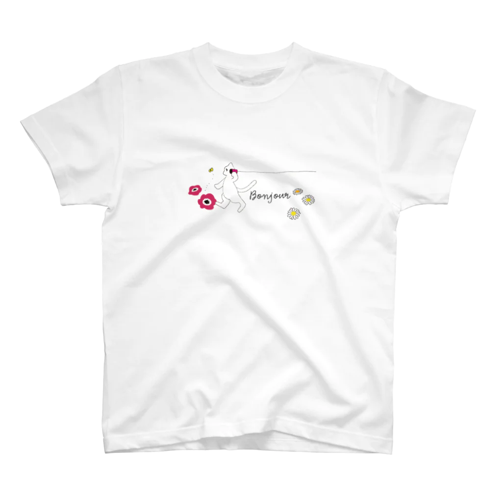 Re:の猫ごっこ-糸電話 スタンダードTシャツ