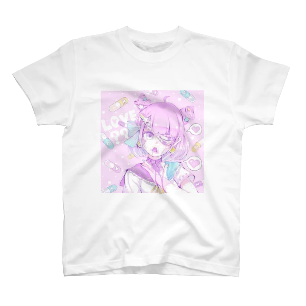 Ｂ(ＬＡ・)ＣＫのゆめかわ女子 Regular Fit T-Shirt