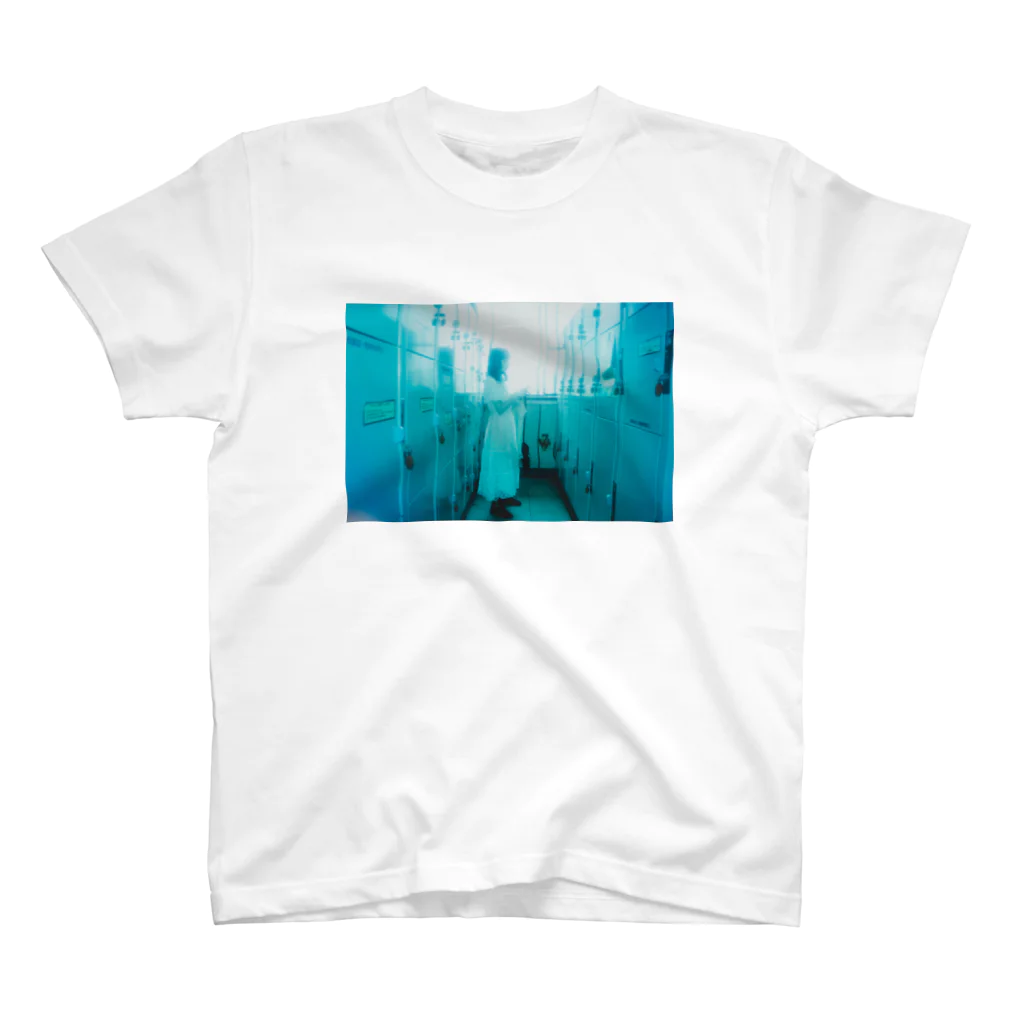 Hologram SHOPのcoin locker blue スタンダードTシャツ