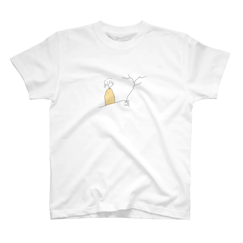 みやざわ雑貨店のカフェのおんなのこ スタンダードTシャツ