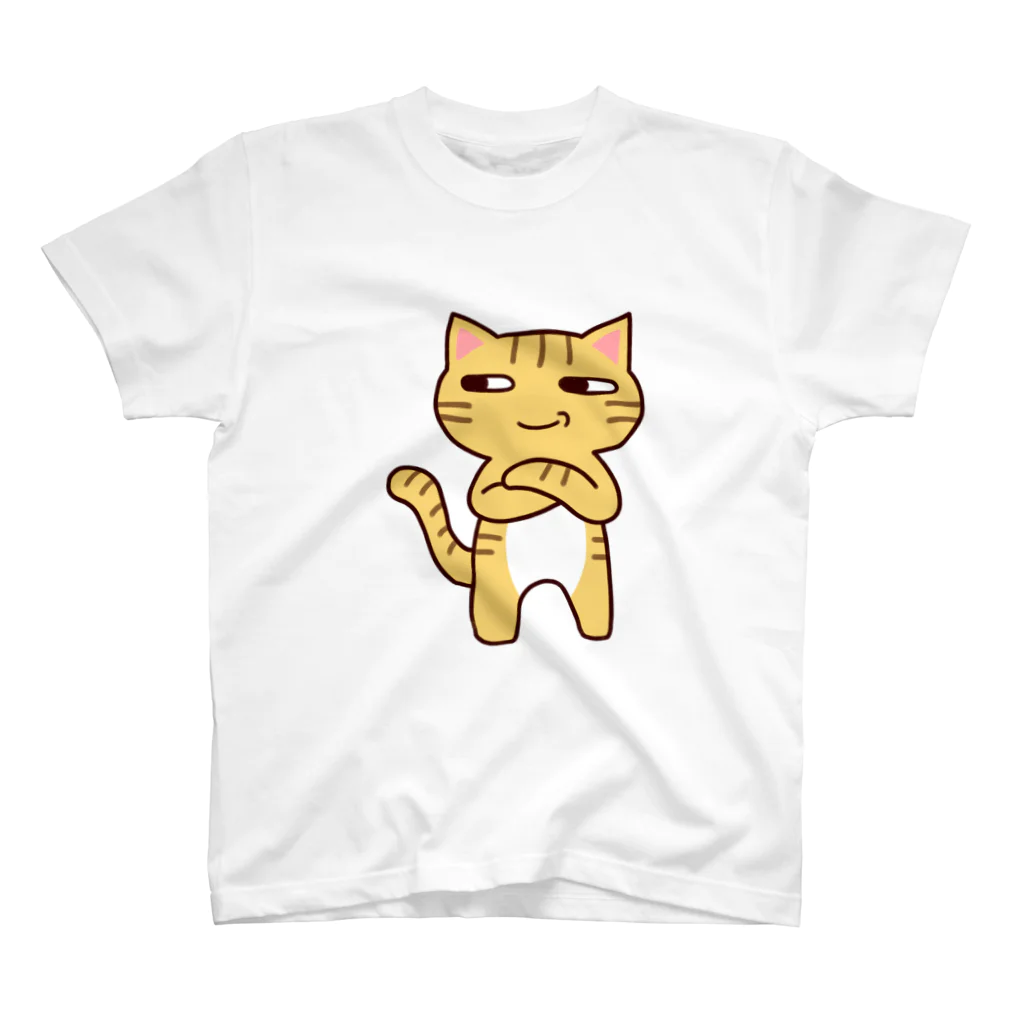 Mikitominamoのにやり猫 Regular Fit T-Shirt